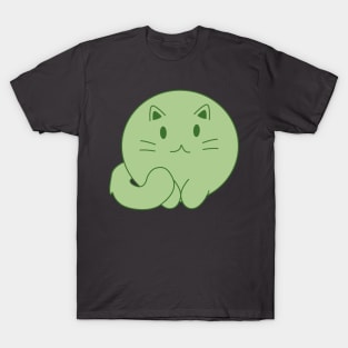 Green melon cat T-Shirt